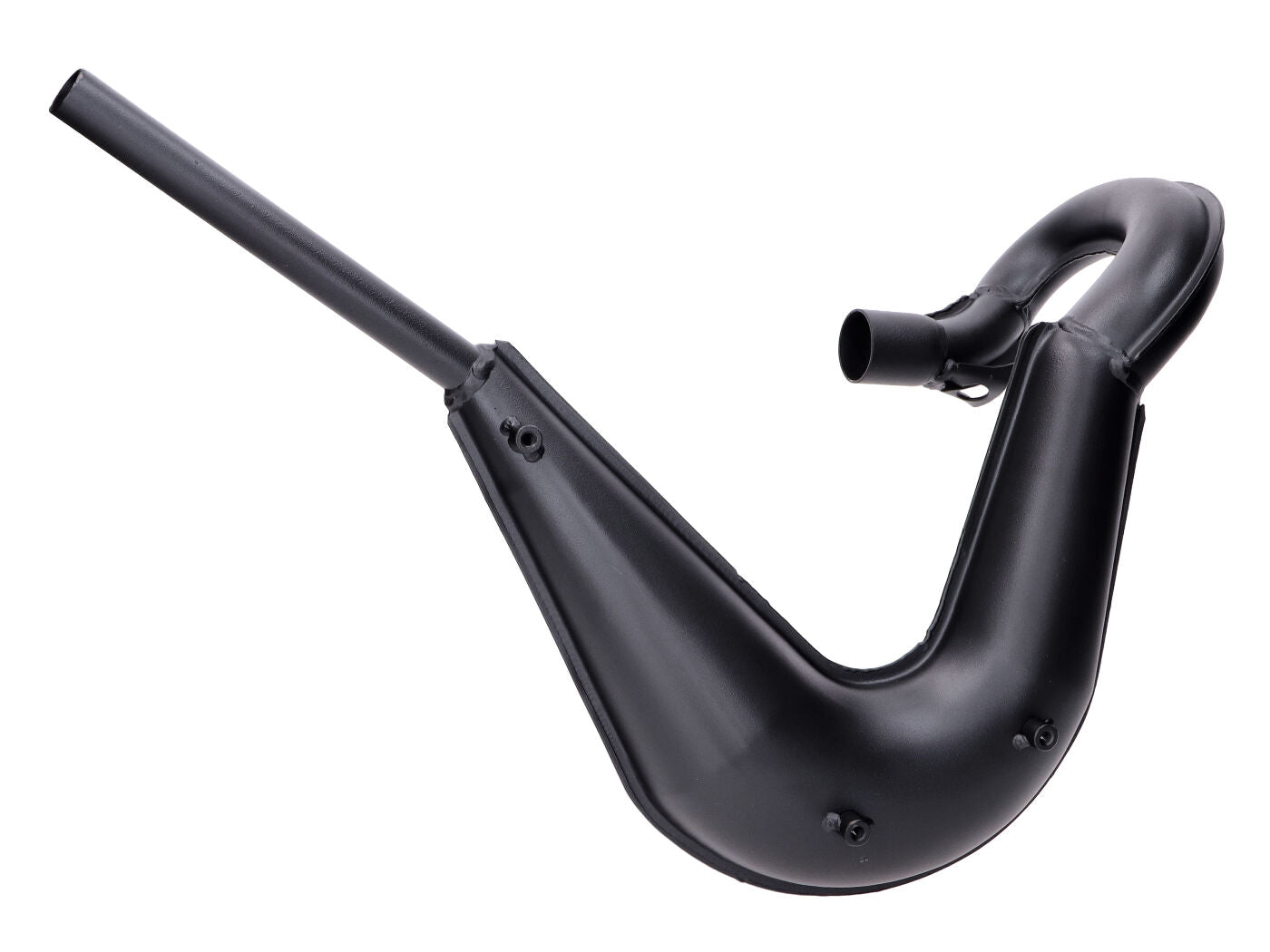 Eșapament racing Jamarcol negru aspect original pentru Yamaha DT 50, Malaguti XSM 50, XTM 50 și alte modele