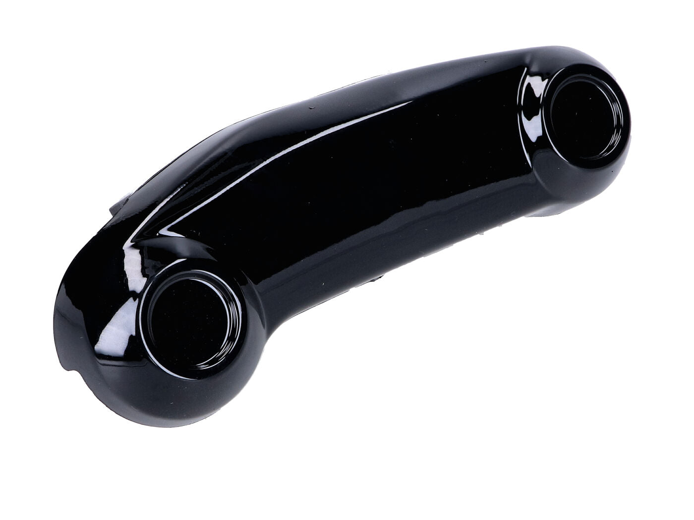 Capac braț oscilant DMP negru lucios pentru Vespa GTS, Primavera, Sprint, ET4, LX și alte modele