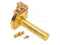 Mâner accelerație 101 Octane CNC cursă scurtă galben 22mm universal