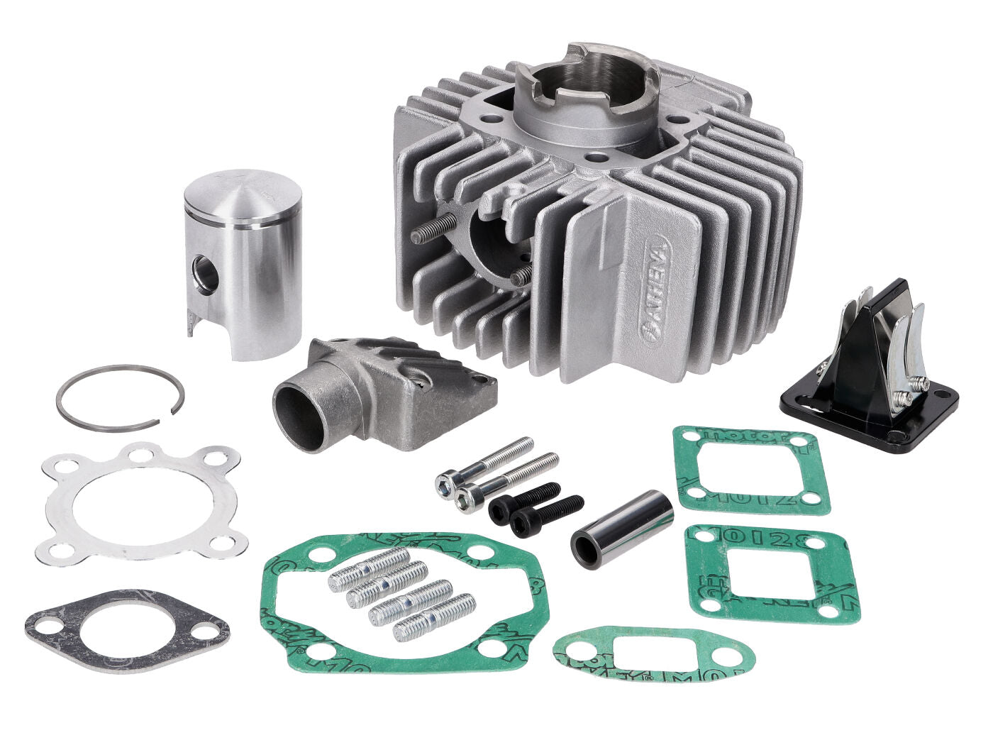 Kit Cilindru Athena 50cc cu bloc lamele și galerie de admisie pentru Puch Maxi S/N, Maxi L2A, Maxi P1, X 30A, Maxi ZA50