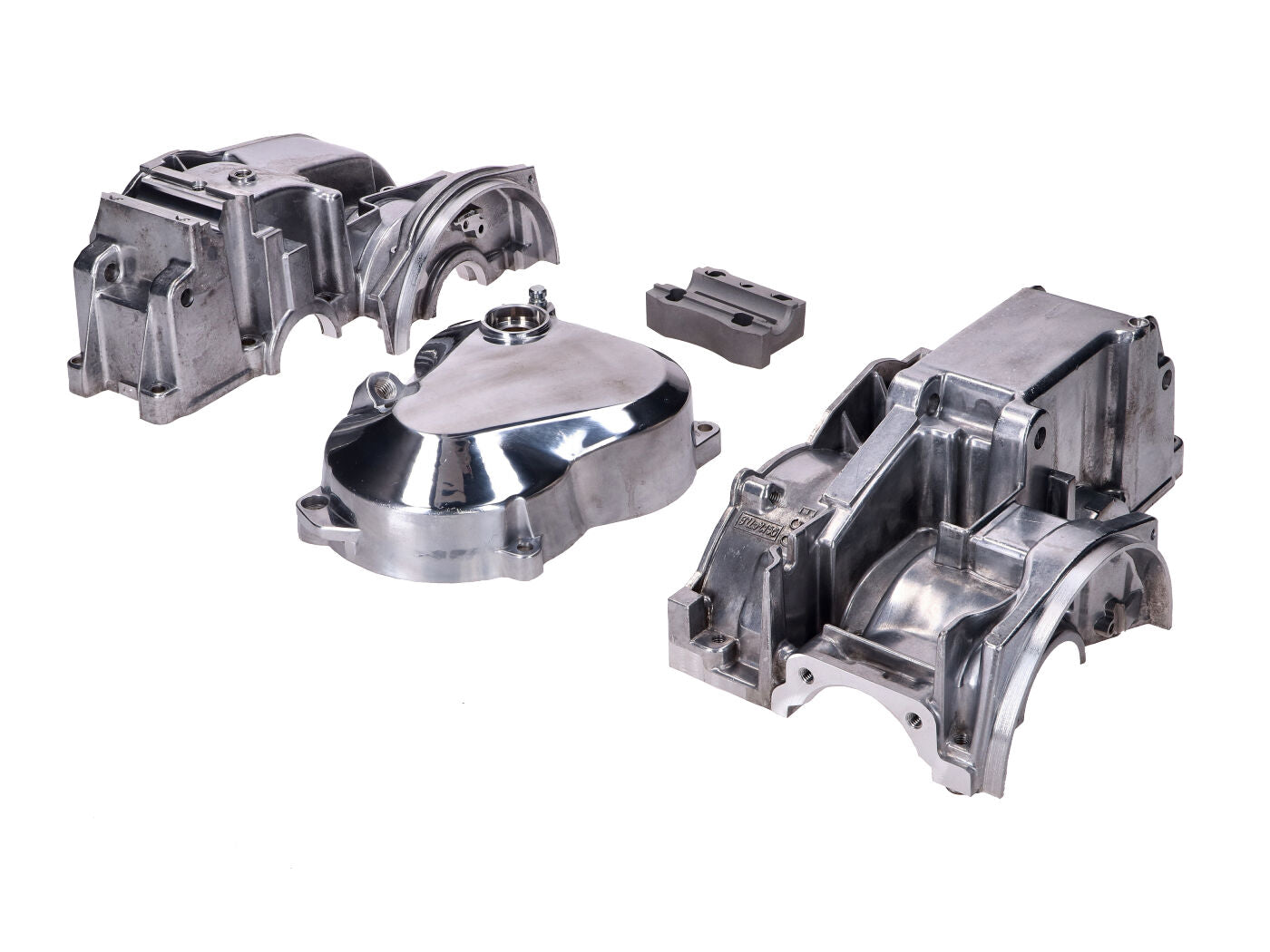 Set carter motor tip pedală de pornire 4 piese E50 pentru Puch Maxi S, Maxi K, Maxi N, X30, X40, Magnum