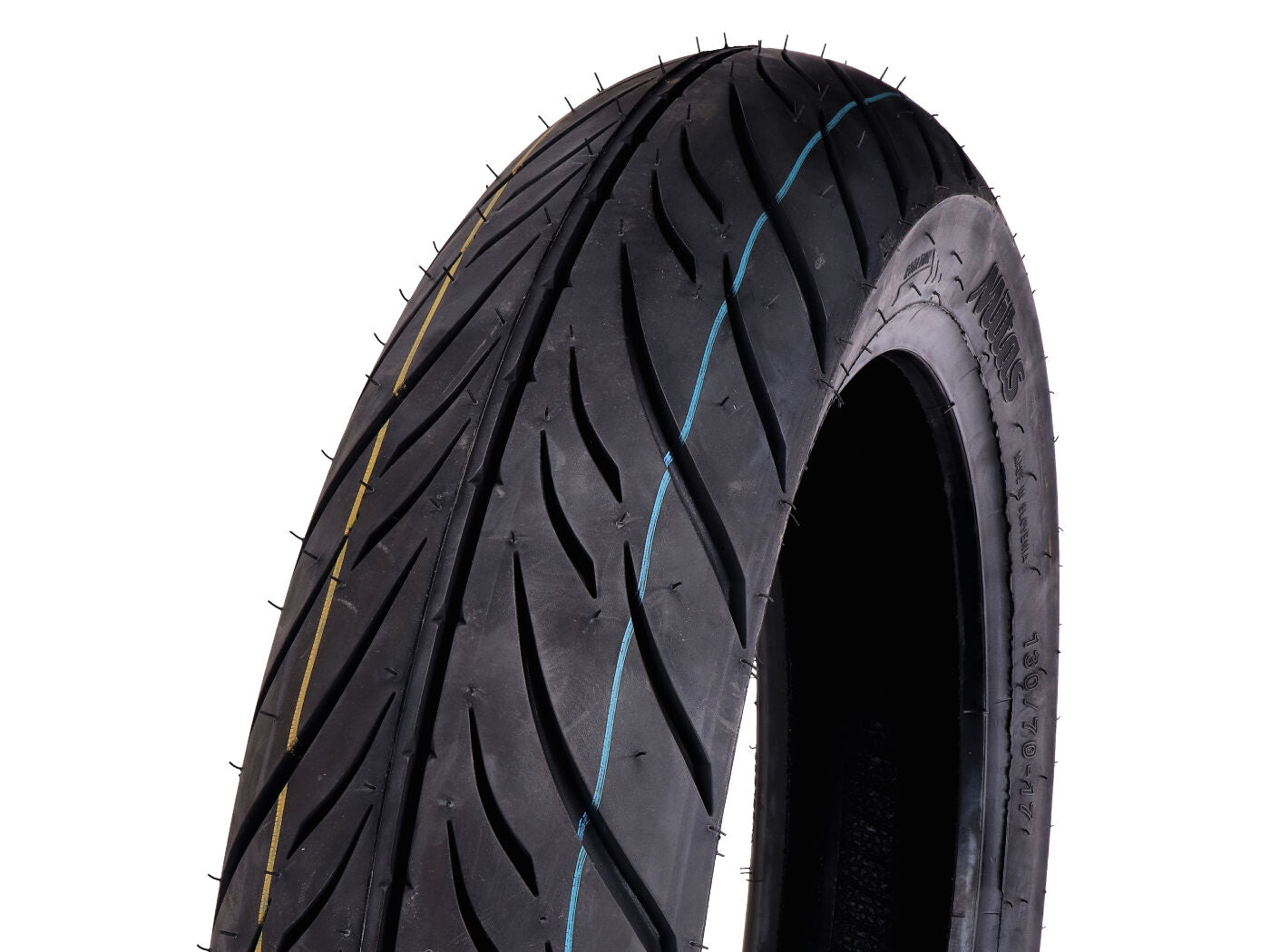 Anvelopă moped Mitas MC25 130/70-17 slick 62S TL pentru Derbi, Aprilia, Rieju, Beta, Motorhispania și alte mărci