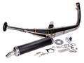 Sistem de eșapament sport Motegra 60-110cc cu cusături aurii și tobă spate pentru Simson S51, S53, S70, S83
