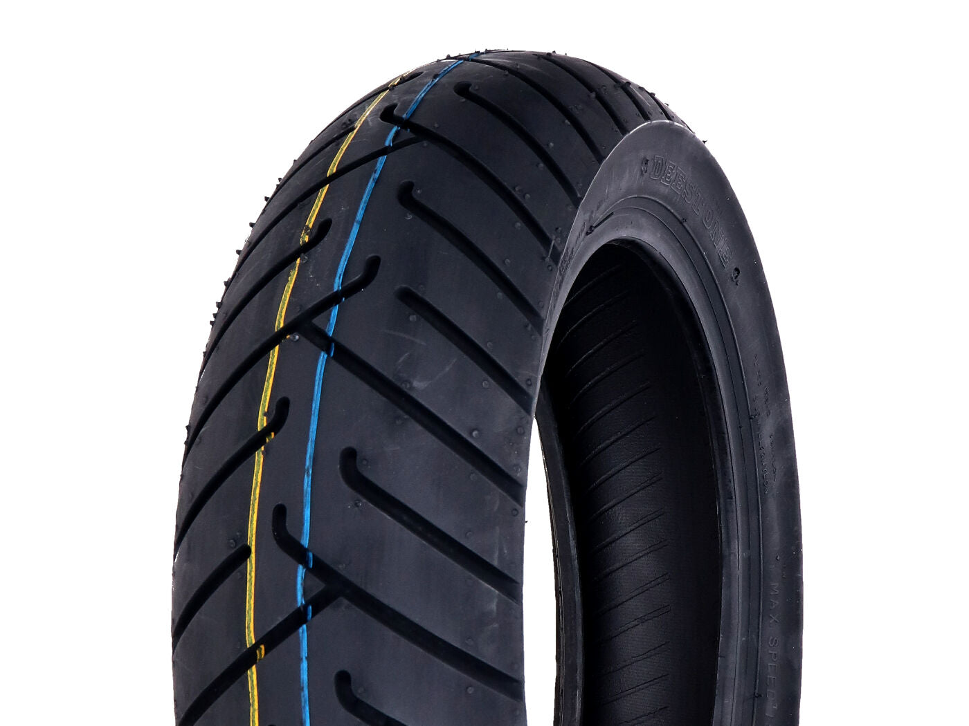 Anvelopă scuter Deestone D805 120/70-12 slick 60P TL pentru Vespa Modern, Piaggio, Kymco, SYM, Peugeot și alte mărci