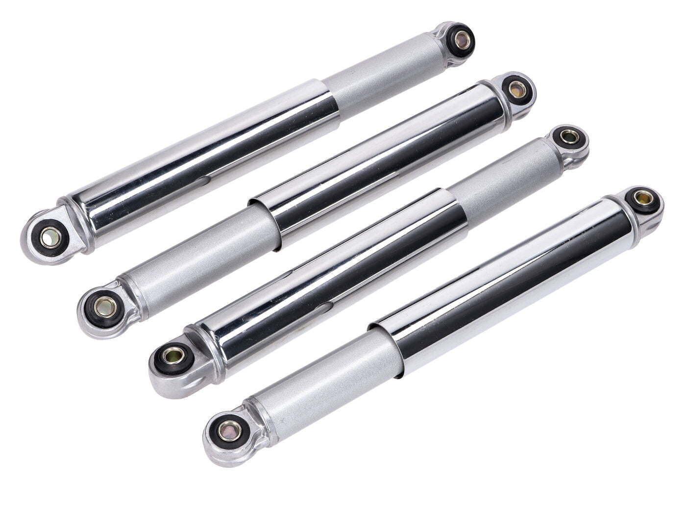 Set amortizoare (4 bucăți) pentru Zündapp Sport Combinette tip 515, 510, Falconette tip 425, 435, 437 și Super Combinette tip 429, 433