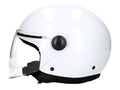 Cască jet MT Helmets Street S albă mărimea L (59-60cm) universal