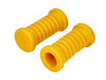 Set cauciucuri repose-picioare D=22mm galben pentru Simson S51, S70, SR50, KR51, S83 și alte modele