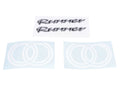 Set autocolante 3D negru 4 piese pentru Gilera Runner 50, Runner 125, Runner 180