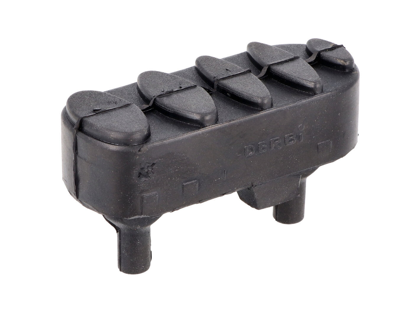Cauciuc repaus picior stânga 2,1x6,7x4mm negru pentru Derbi, Aprilia, Gilera