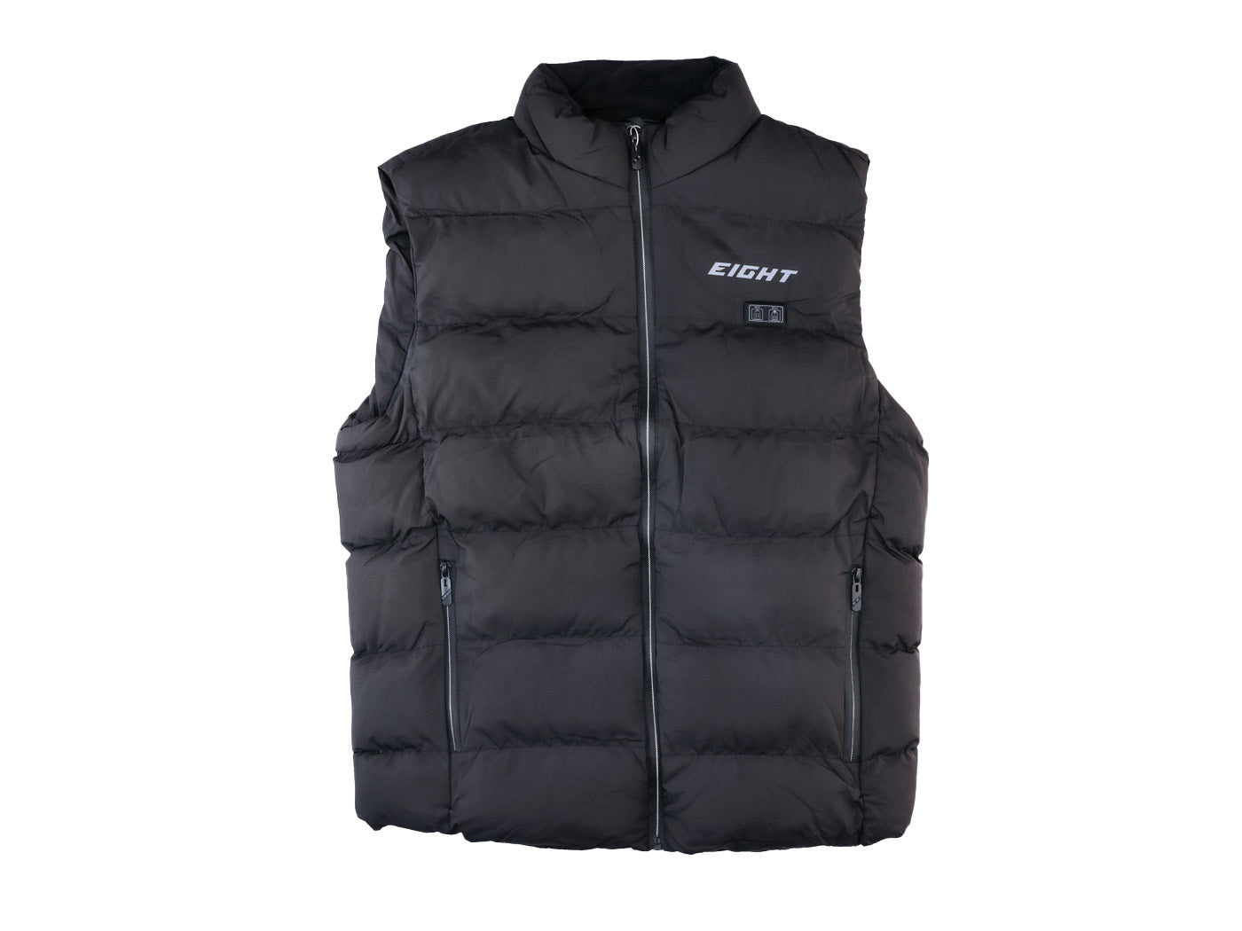 Vestă încălzitoare Eight neagră - mărimea XL universal