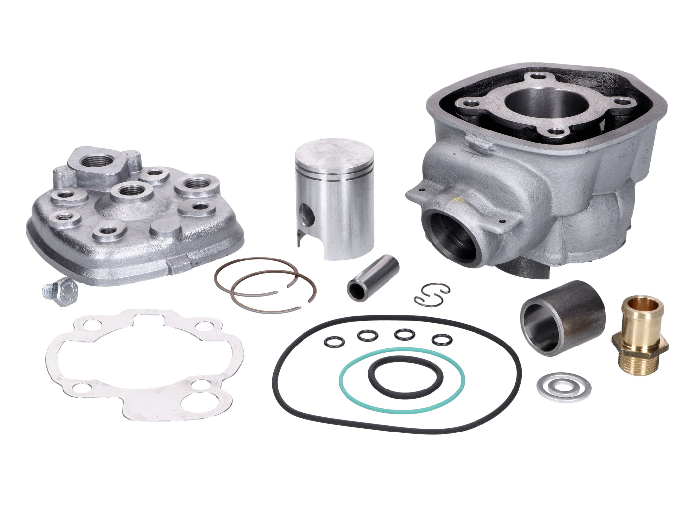 Kit cilindru Metrakit fontă 50cc d=40,3mm KB=12mm pentru Rieju, Beta, Motorhispania, Yamaha și alte mărci Minarelli AM6 LC