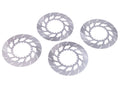 Set discuri ambreiaj Schmitt 4 piese metal 0,6mm pentru Simson S50, S51, S70, S53, S83 Enduro