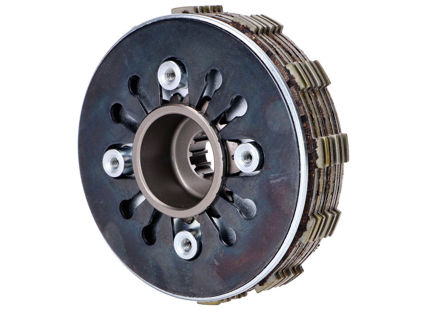 Kit ambreiaj complet Schmitt 6 discuri oțel arc 1,6mm pentru Simson S50, S51, S53, S70, S83