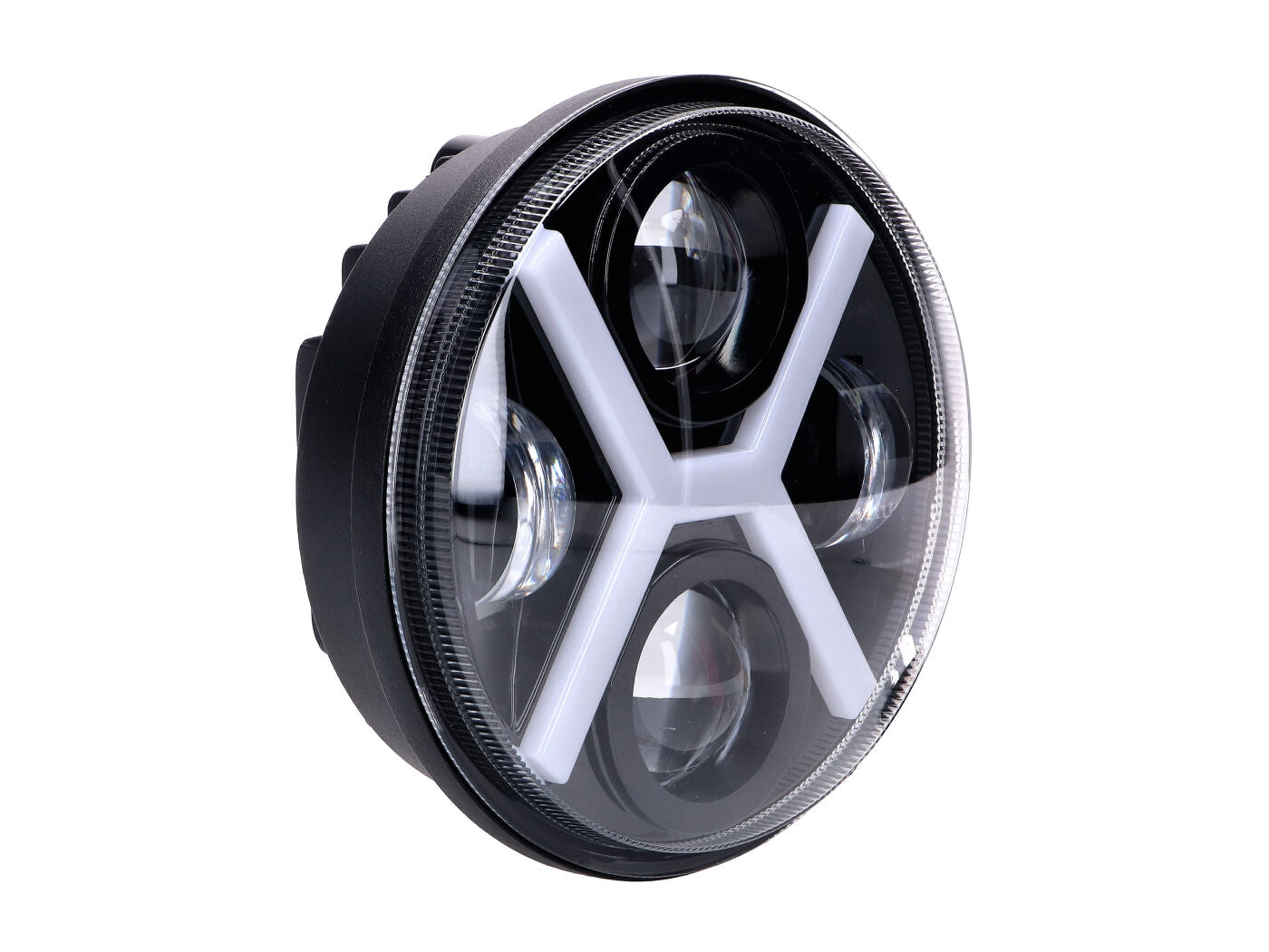 Far LED Custom D=146mm 5,75" V8 pentru Simson S50, S51, S70, S53, S83 Enduro