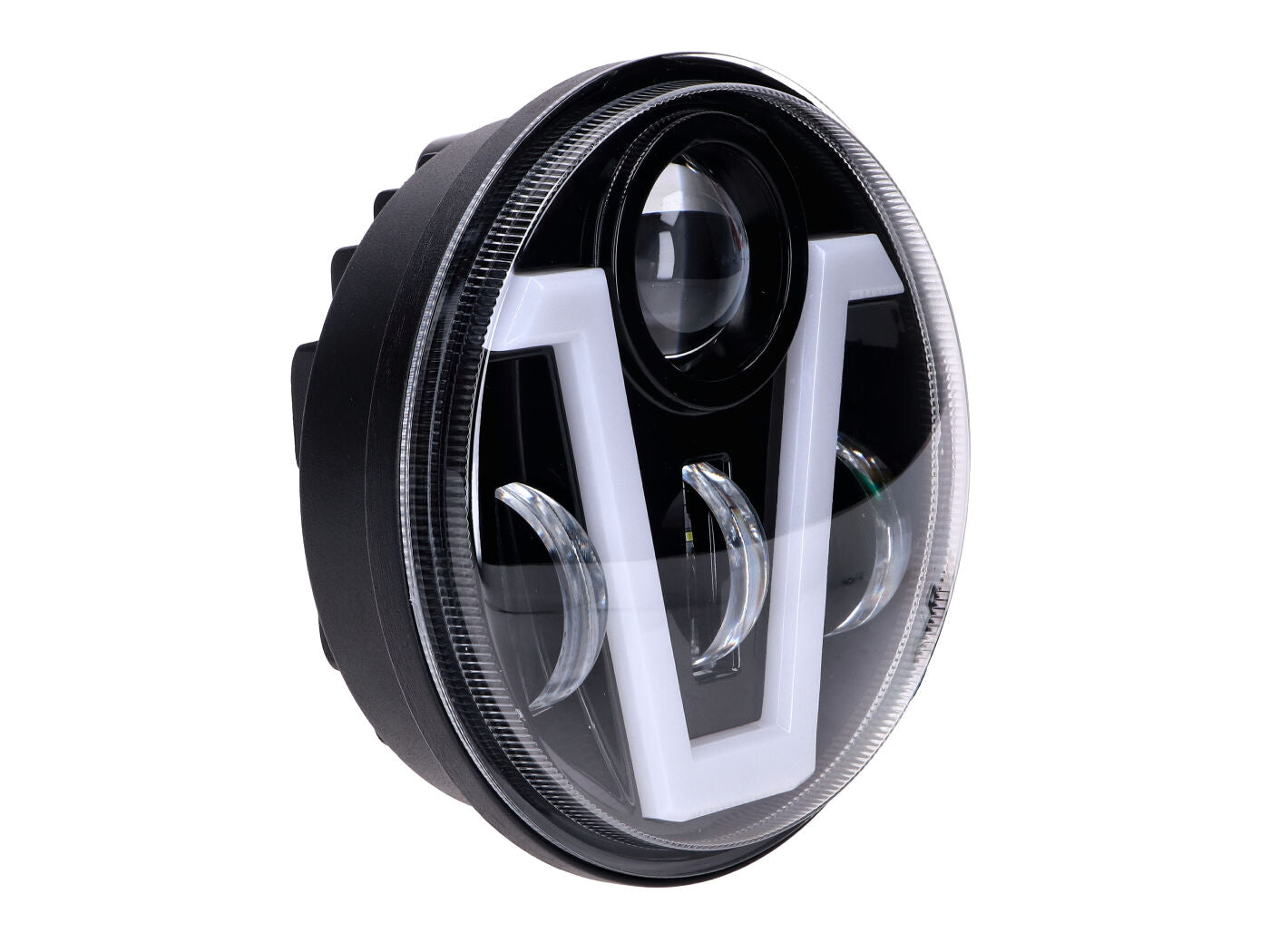 Far LED Custom D=146mm 5,75" V9 pentru Simson S50, S51, S70, S53, S83 Enduro