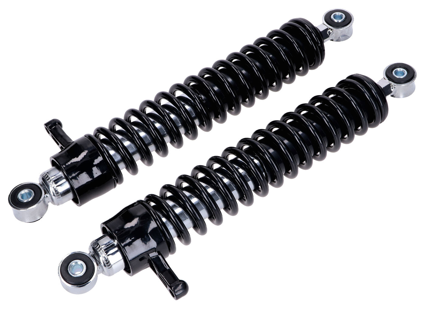 Set amortizoare Schmitt 360mm reglabile negre pentru Simson S51, S70, S53, S83 Enduro