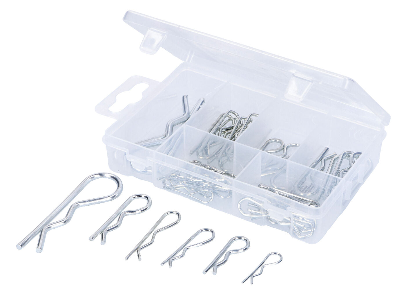 Sortiment Știfturi Elastice BGS Technic 1,2 - 3,0 mm, 48 piese, universal