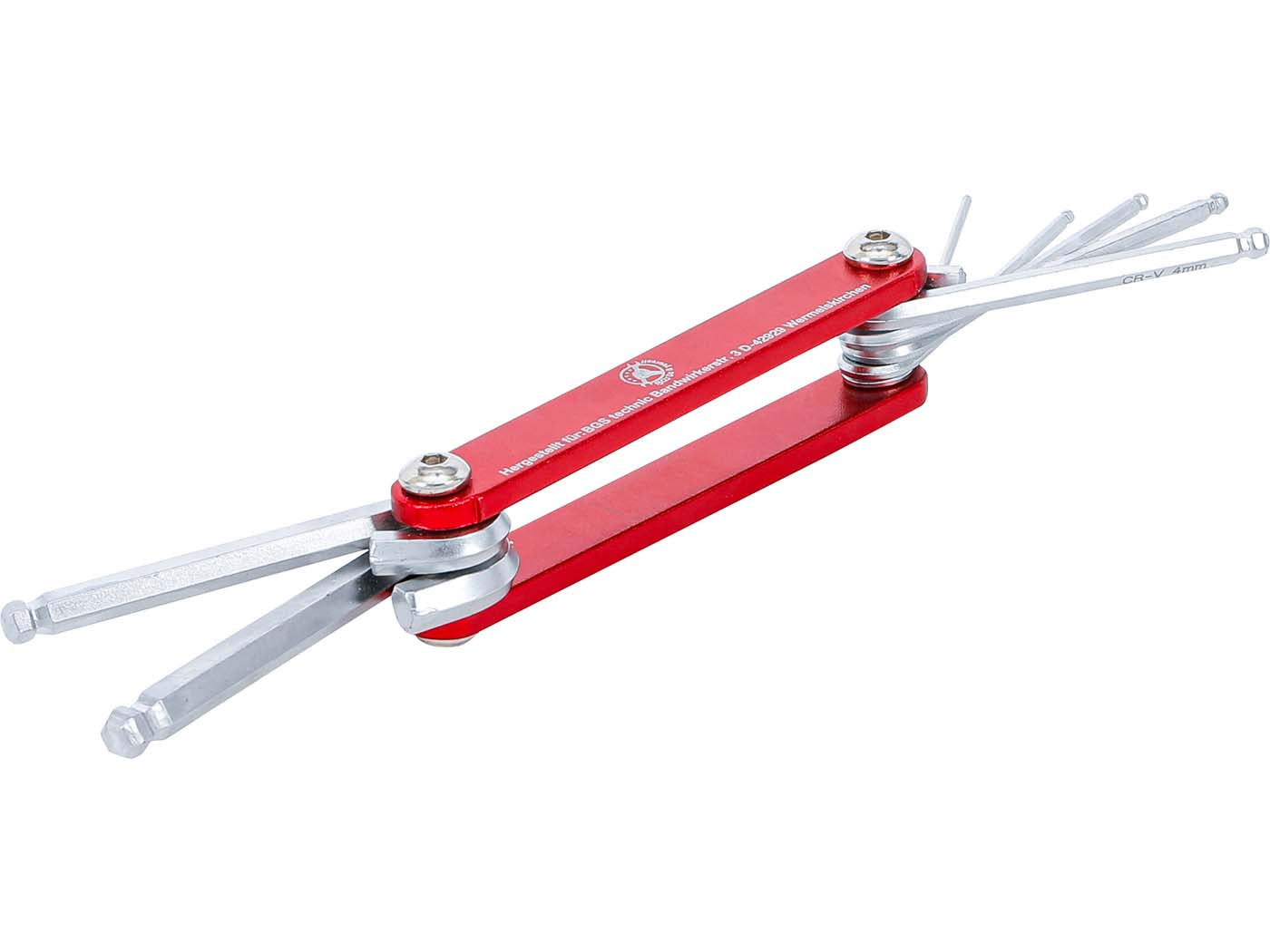 Cheie imbus pliabilă BGS Technic 1,5-6mm set 7 piese universal
