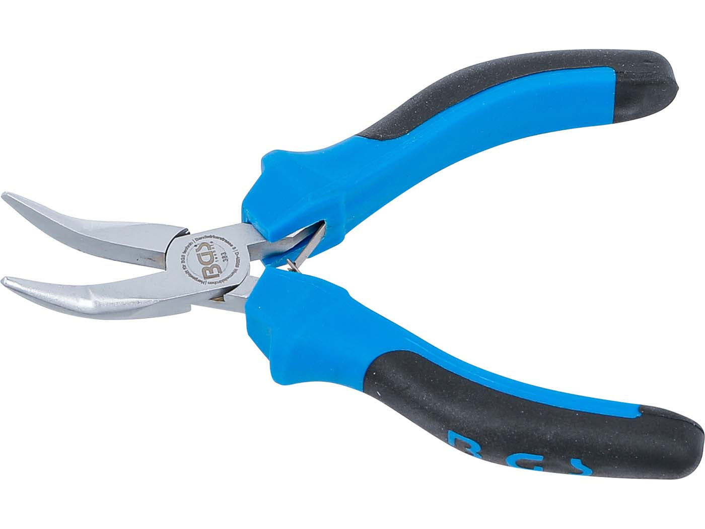 Clește cu vârf curbat mini BGS Technic 138mm universal