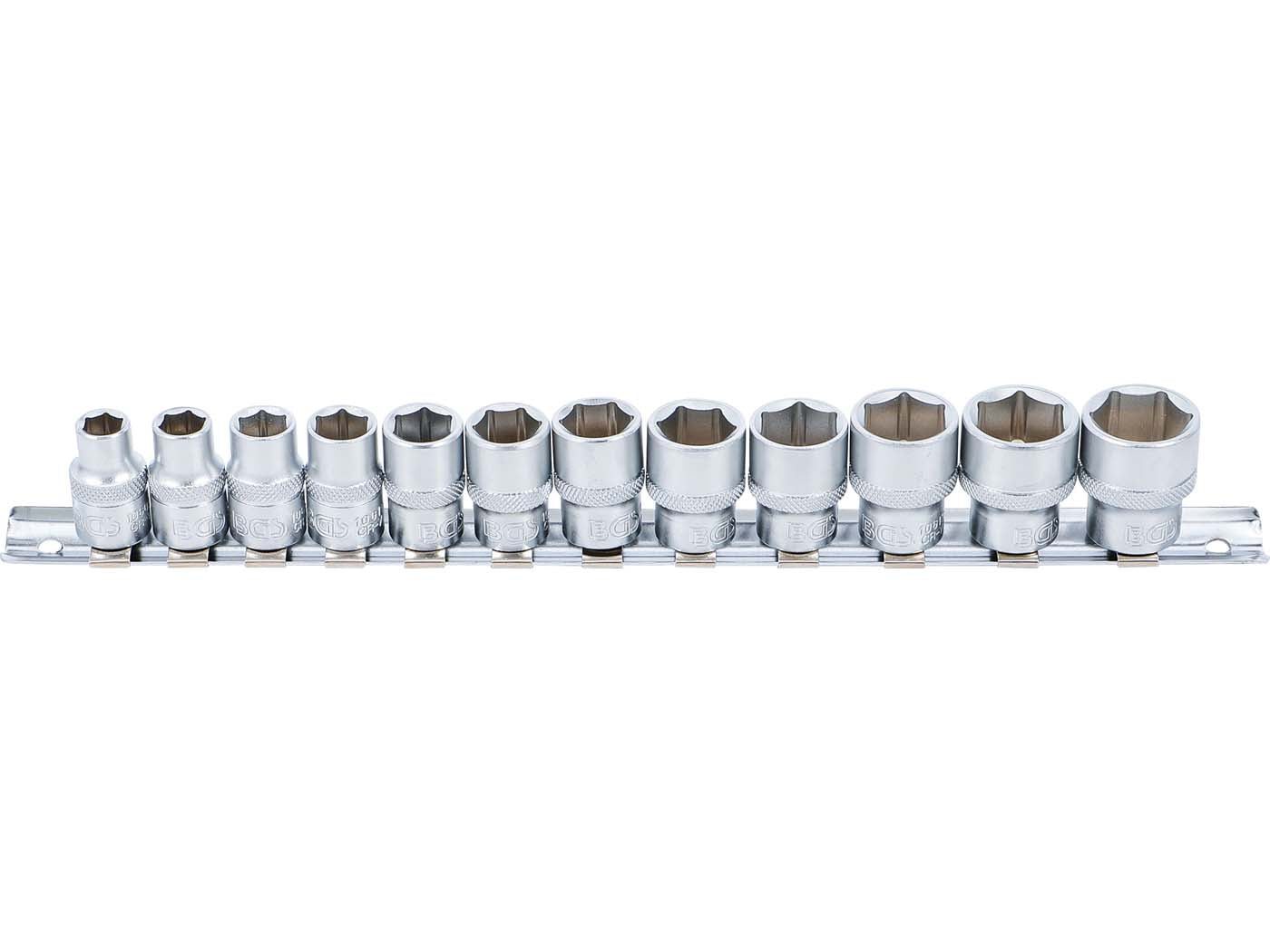 Set Chei Tubulare BGS Technic Metrice 3/8 Inch Scurte 8-19mm 12 Piese Universal