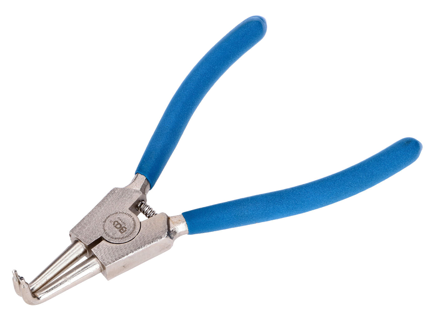 Clește pentru inele de siguranță exterior, în unghi, 175 mm BGS Technic universal