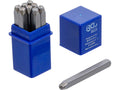 Set cifre pentru marcat prin lovire BGS Technic 3mm DIN1451, 9 piese, universal