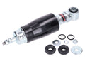 Set amortizoare față Carbone Standard 200mm argintiu/negru pentru Vespa Classic