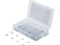 Sortiment șaibe arcuite și plate BGS Technic M4-M8 250 piese universal