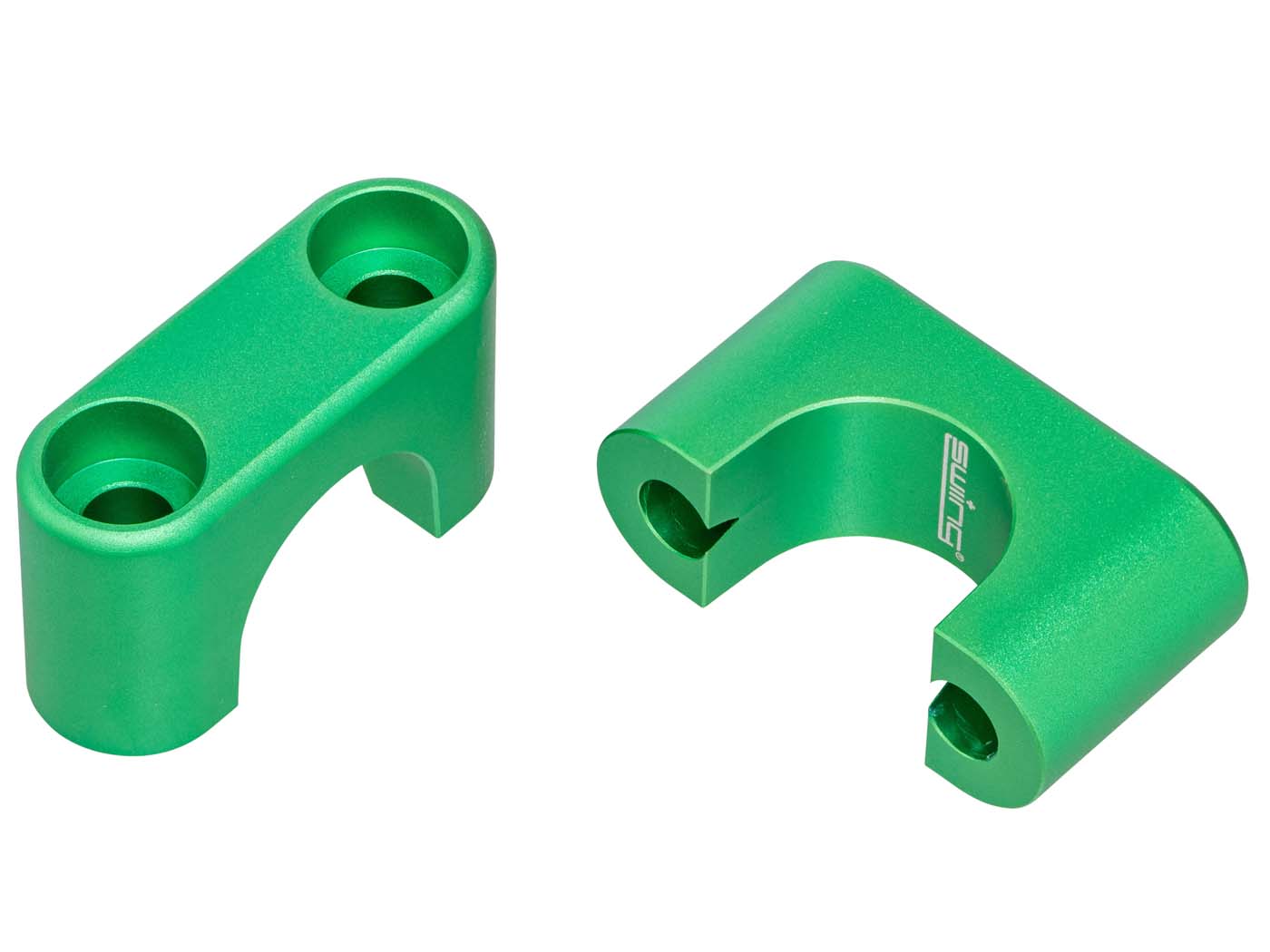 Set bride ghidon Swiing aluminiu verde pentru Puch, Sachs și alte modele