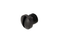 Dop de umplere ulei 66Heroes negru anodizat pentru Puch Maxi