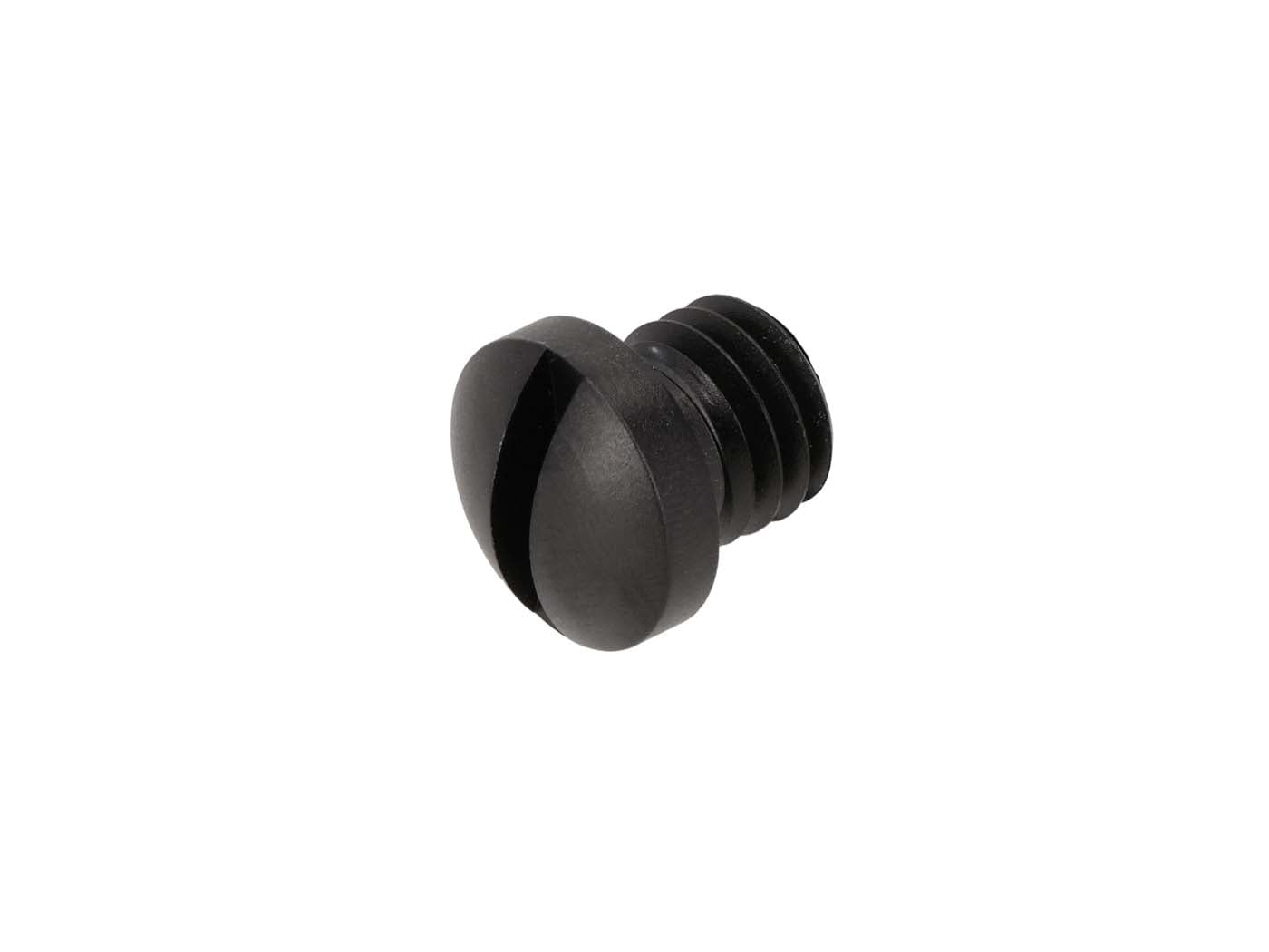 Dop de umplere ulei 66Heroes negru anodizat pentru Puch Maxi