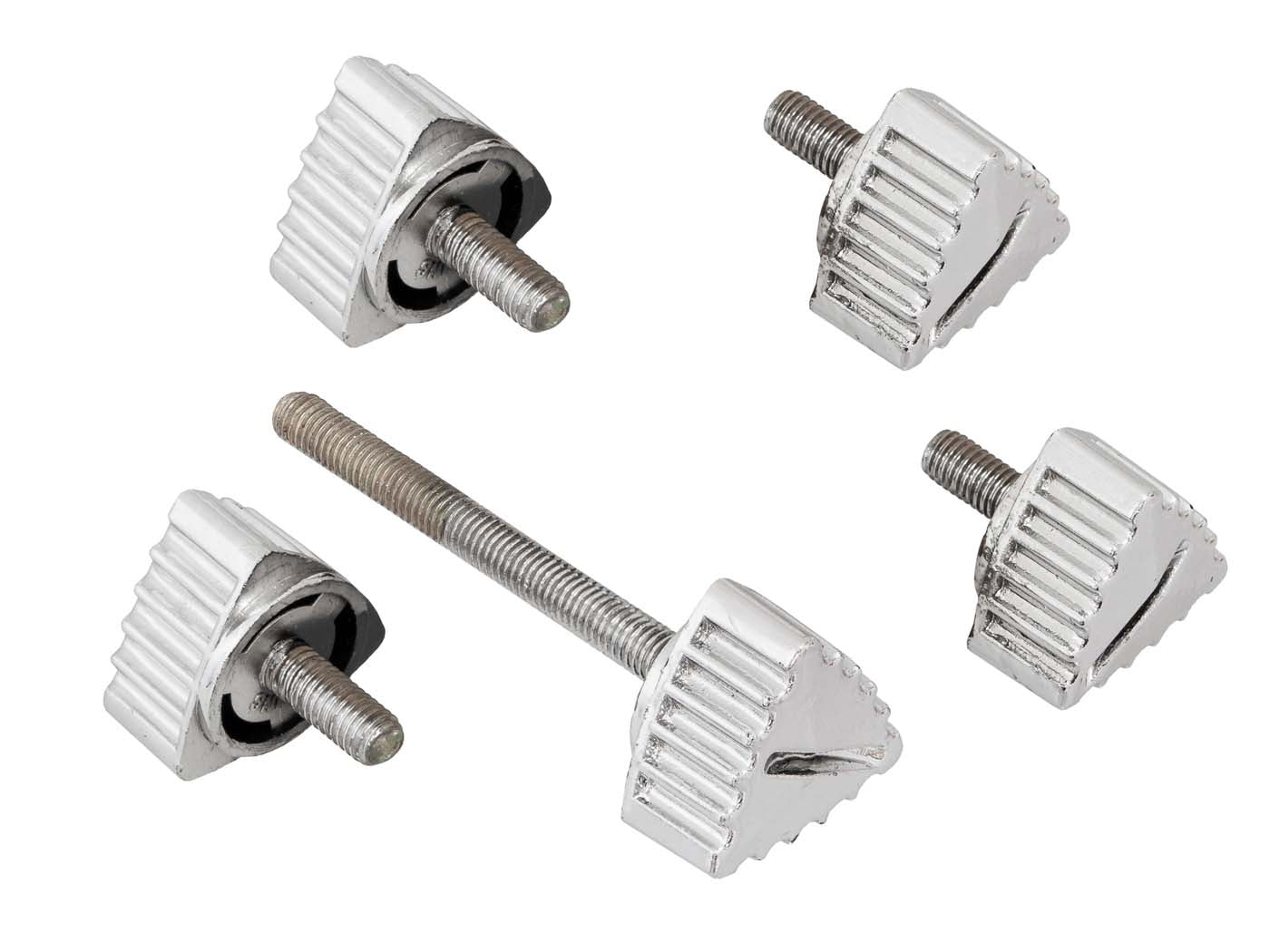 Set șuruburi protecție laterală Swiing cromate pentru Puch Maxi N