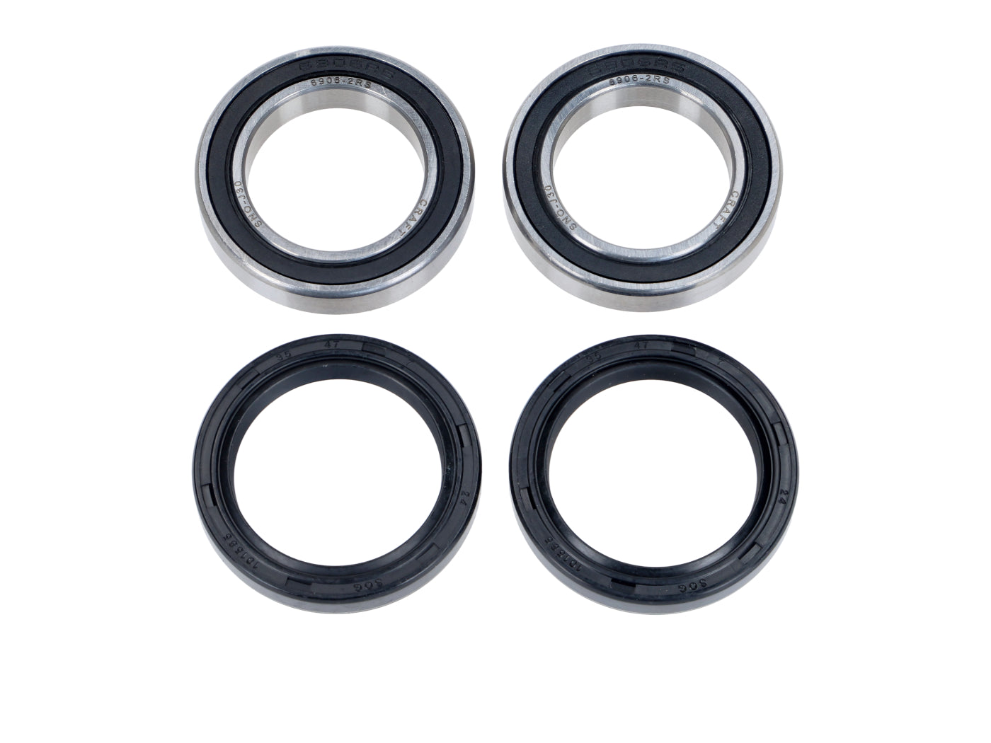 Set rulmenți roată față pentru KTM Adventure, Duke, EXC, EXC-F, LC4, MXC, RC8, SMC, SX, XC