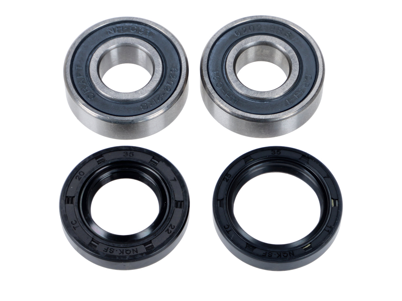 Set rulmenți roată spate pentru Aprilia RX 125 2018, SX 125 2018-2020