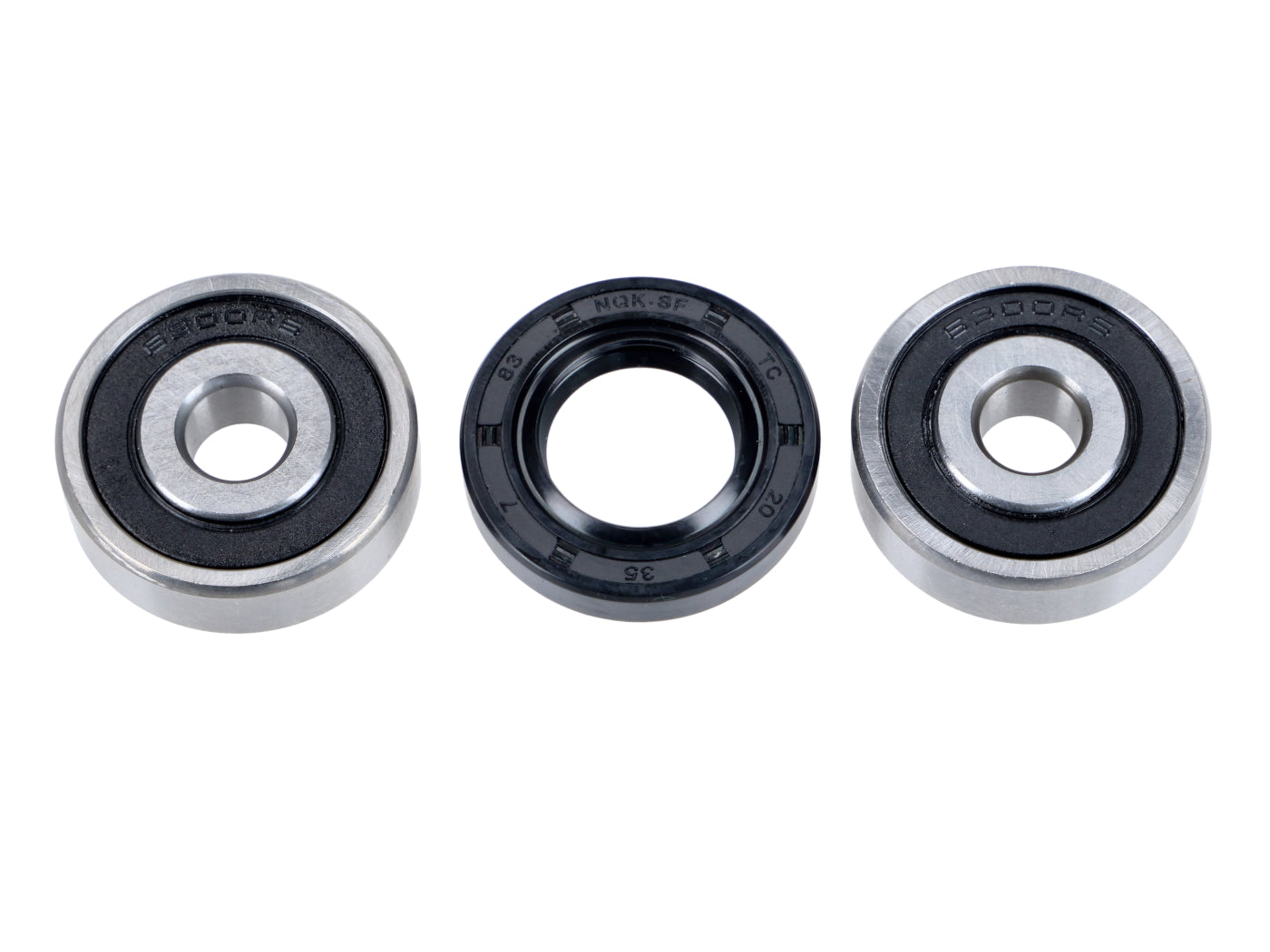 Set rulmenți roată față pentru Yamaha Jog R, Jog RR, BWS, Slider, Forte, Ovetto, Aerox, Neos