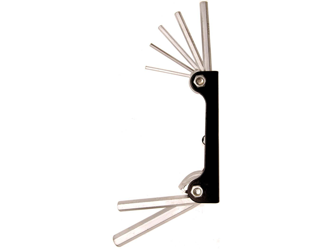 Cheie Imbus Pliabilă BGS Technic 2,5-10mm Set 7 Piese Universal