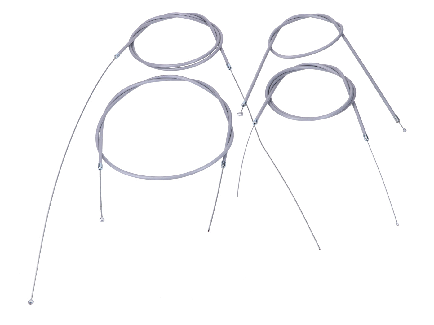 Set cabluri RMS gri pentru Piaggio Ciao 50cc