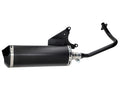 Eșapament Sport Jamarcol negru pentru Vespa ET4, LX, LXV, S, Primavera, Sprint 50cc 4 timpi 2V