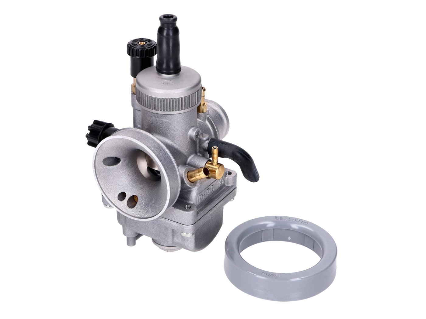 Carburator Dellorto PHDG 19 AN cu tub de amestec și orificii, universal
