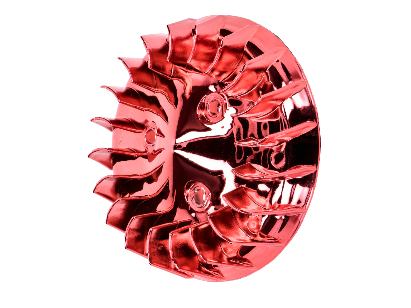 Roată Ventilator 101 Octane Roșie pentru Minarelli orizontal, Keeway, CPI, 1E40QMB