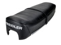 Șa 630x240mm cu compartiment scule și șipci aluminiu neagră pentru Kreidler Florett K54 RS