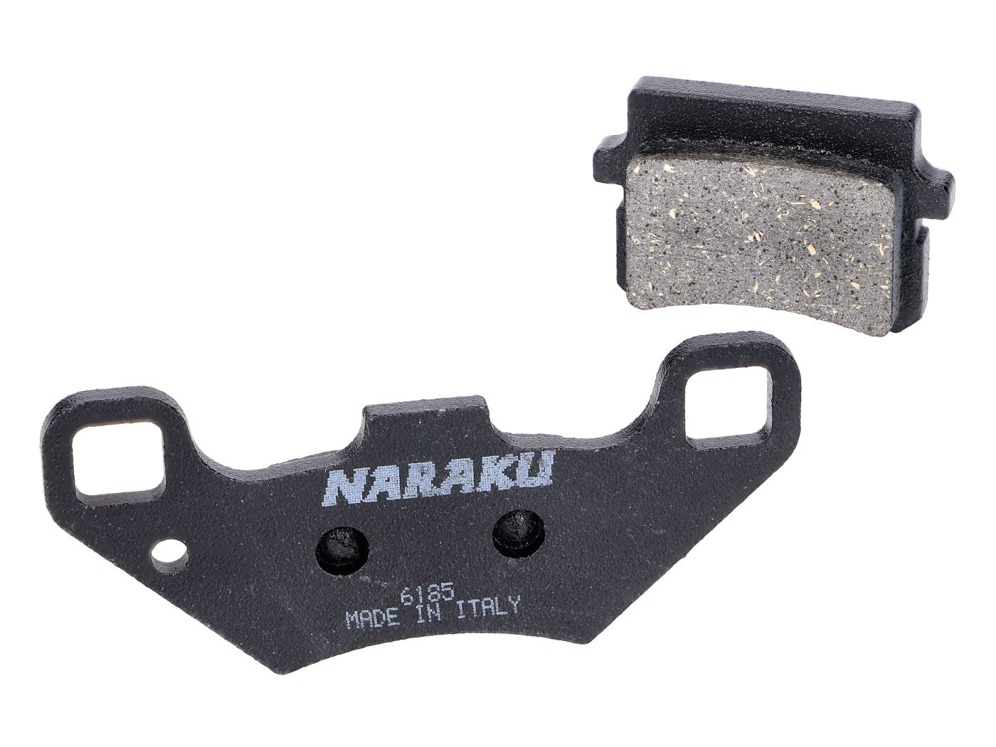 Plăcuțe de frână sinterizate Naraku pentru Motorhispania Gun-R 125, MH 10 Enduro, MH 10 SM, Peugeot NK7 50