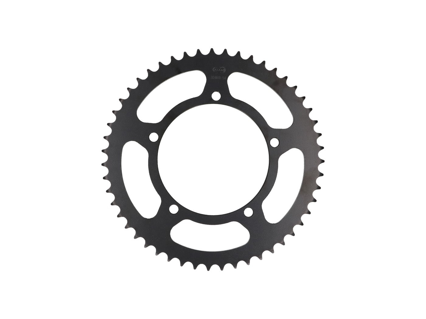 Coroană spate AFAM 51 dinți 420 pentru Aprilia MX, RX, KSR Moto TR 50, Ride, Generic și alte modele