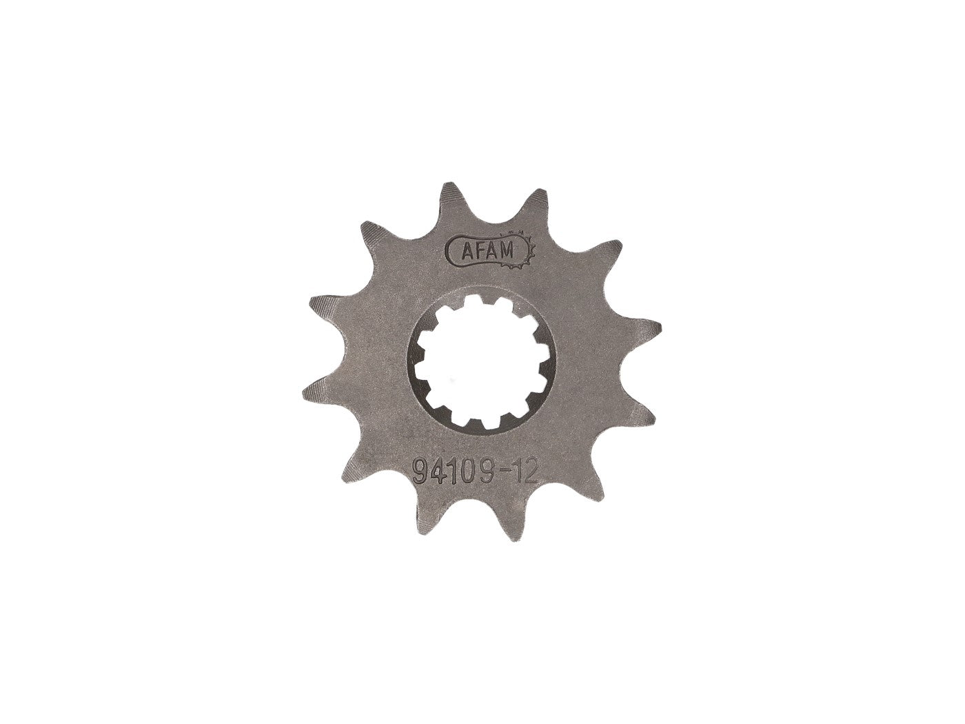 Pinion față AFAM 12 dinți 420 pentru Rieju RS1, Yamaha DT, TZR, Peugeot XP6 și alte modele