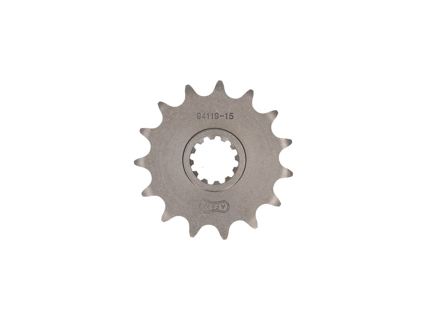 Pinion față AFAM 15 dinți 420 pentru Rieju, Beta, Motorhispania, Yamaha, Peugeot și alte modele