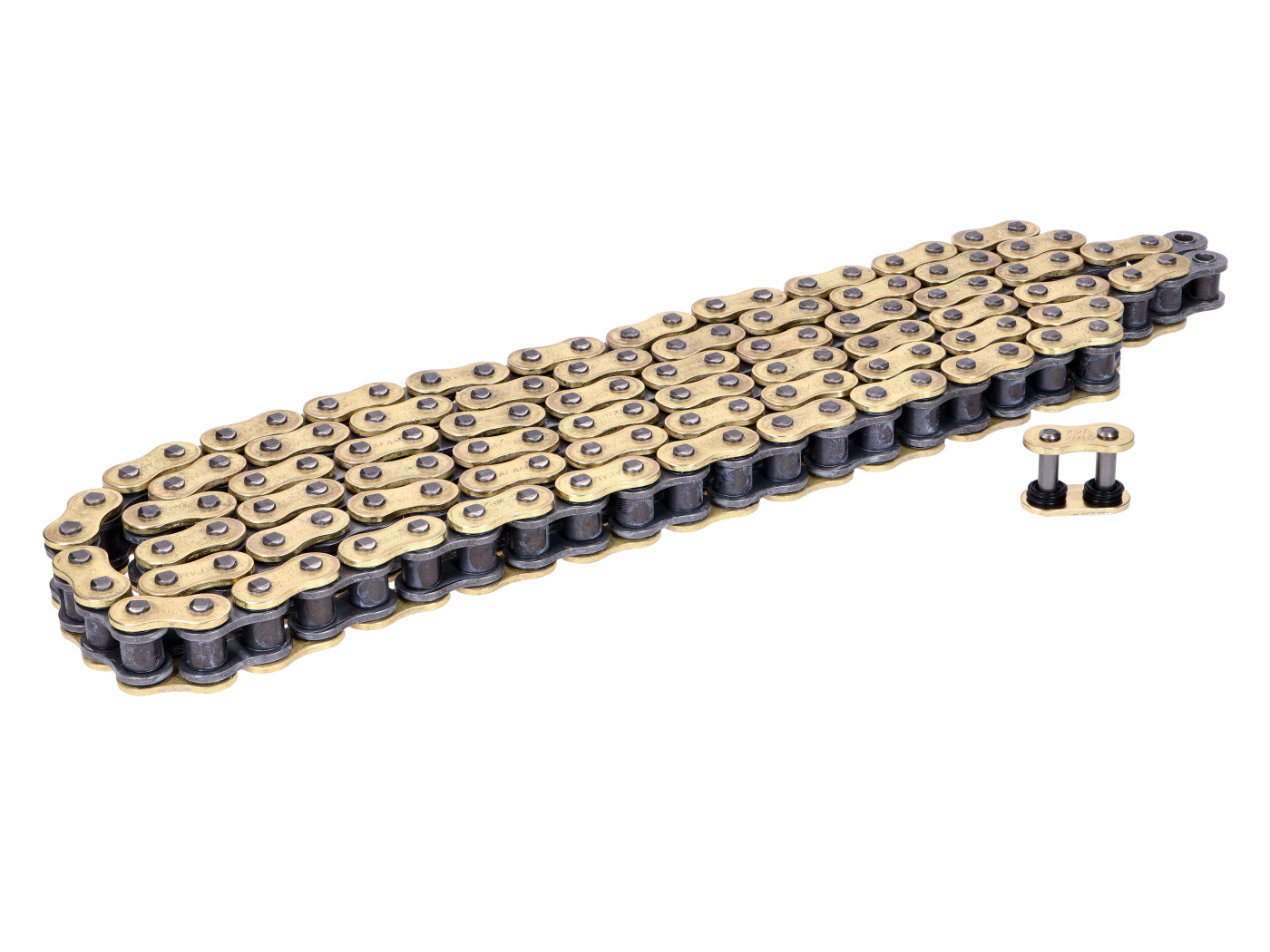 Lanț AFAM XS-Ring armat auriu 428 XMR2-G x 130 universal