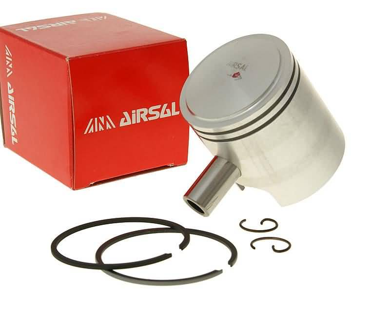 Kit piston Airsal Sport 65cc 46mm pentru Peugeot, Hercules, Sachs și alte modele motor vertical răcit cu aer