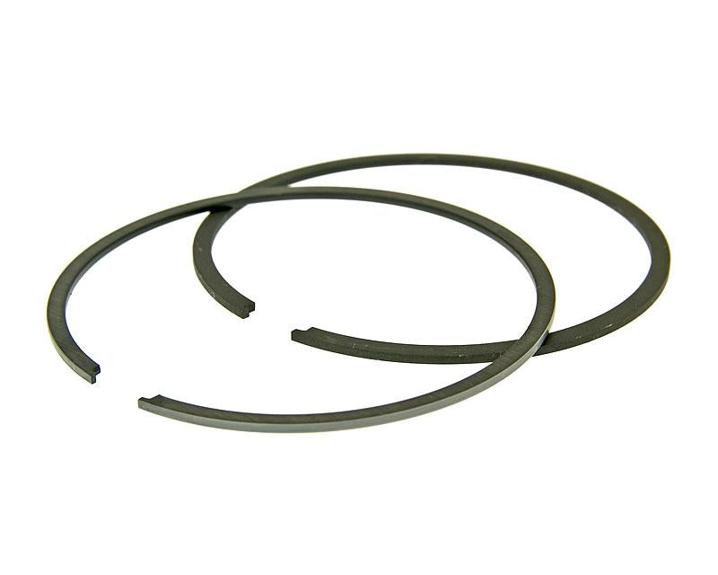 Set segmenți piston Airsal competiție 76,6cc 50mm pentru motor Piaggio / Derbi D50B0 - Derbi, Aprilia, Gilera