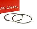 Set segmenți piston Airsal Sport 76,9cc 50mm pentru Beeline SMX 50 Black Tiger, Supercross 50, SM Supermoto AM6, CPI Supercross SX 50, Supermoto SM 50