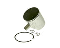Kit Piston Airsal Xtrem 80.07cc 47.6mm 45mm pentru MBK, Aprilia, Malaguti, Yamaha, Benelli și alte mărci Minarelli LC